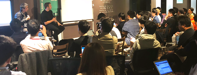 5月8日、Steemit社CEO Ned ScottのMeetupを開催しました